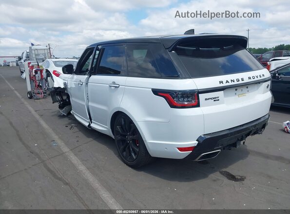 SALWS2RU1NA234678 2022 LAND ROVER RANGE ROVER SPORT Белый Задняя левая четверть