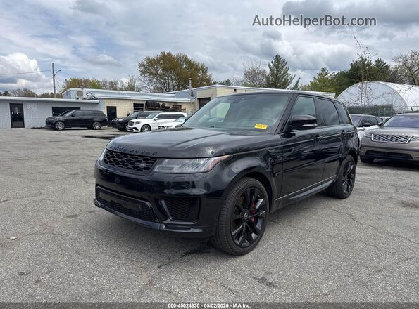 SALWS2RU2MA749784 2021 LAND ROVER RANGE ROVER SPORT Black Front left