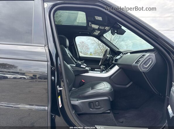 SALWS2RU2MA749784 2021 LAND ROVER RANGE ROVER SPORT Black Front interior view