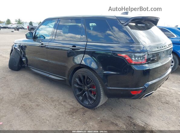 SALWS2RU3MA758753 2021 LAND ROVER RANGE ROVER SPORT Black Trasero izquierdo