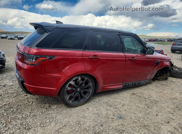 SALWS2RU3NA236402 2022 LAND ROVER RANGE Темно-бордовый 