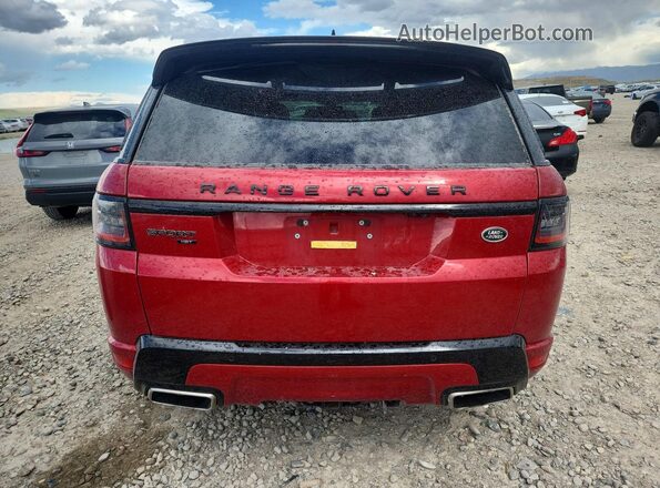 SALWS2RU3NA236402 2022 LAND ROVER RANGE Темно-бордовый 