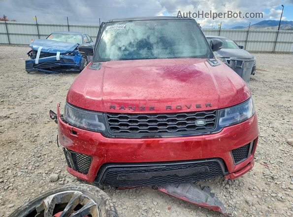 SALWS2RU3NA236402 2022 LAND ROVER RANGE Темно-бордовый 