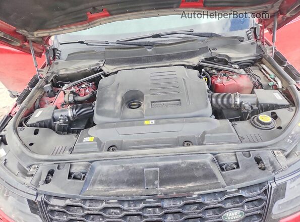 SALWS2RU3NA236402 2022 LAND ROVER RANGE Темно-бордовый 
