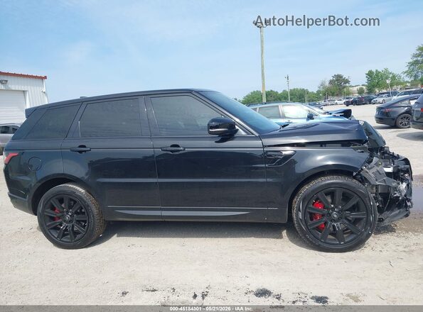 SALWS2RU5LA884255 2020 LAND ROVER RANGE ROVER SPORT Black უკანა სალონის ხედი
