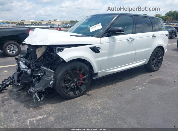 SALWS2RU5LA888922 2020 LAND ROVER RANGE ROVER SPORT White Առջևի ձախ երեք քառորդ տեսարան