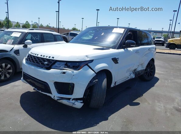 SALWS2SU3KA864160 2019 LAND ROVER RANGE ROVER SPORT White Vista frontal