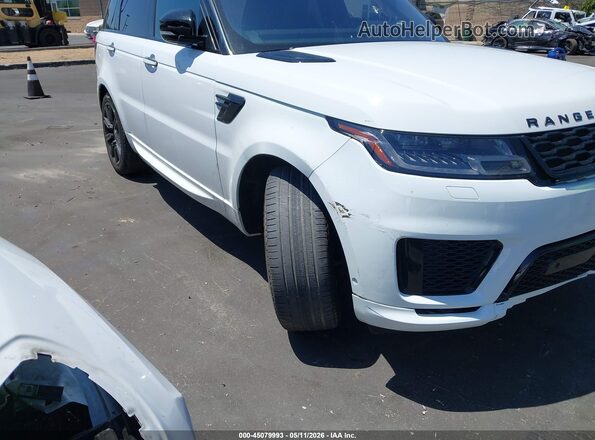 SALWS2SU3KA864160 2019 LAND ROVER RANGE ROVER SPORT White Vista del cuadro de instrumentos