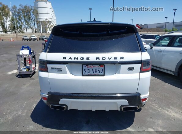 SALWS2SU3KA864160 2019 LAND ROVER RANGE ROVER SPORT White 