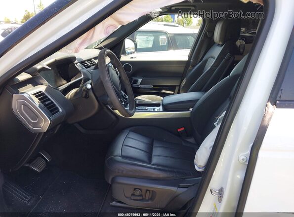 SALWS2SU3KA864160 2019 LAND ROVER RANGE ROVER SPORT White Vista interior delantera