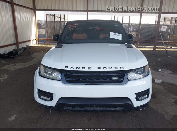 SALWV2EF8GA572628 2016 LAND ROVER RANGE ROVER SPORT White Vista del cuadro de instrumentos