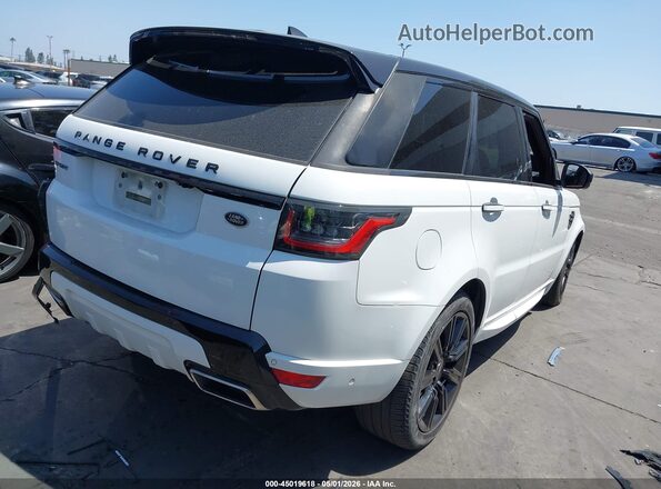 SALWV2SV5JA410264 2018 LAND ROVER RANGE ROVER SPORT White Tył prawy