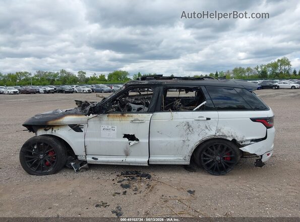 SALWZ2RE7NA219090 2022 LAND ROVER RANGE ROVER SPORT White Widok wnętrza z tyłu