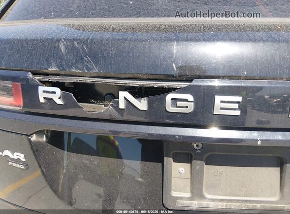 SALYA2EX2KA782907 2019 LAND ROVER RANGE ROVER VELAR Black 