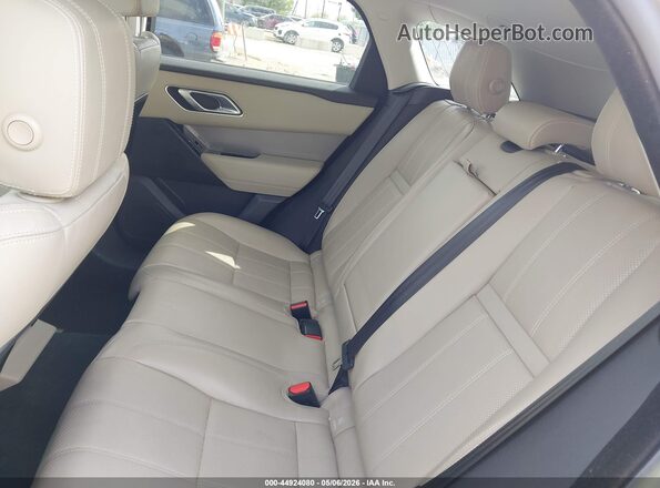 SALYB2EX0KA797306 2019 LAND ROVER RANGE ROVER VELAR Champagne Vista de la etiqueta del VIN
