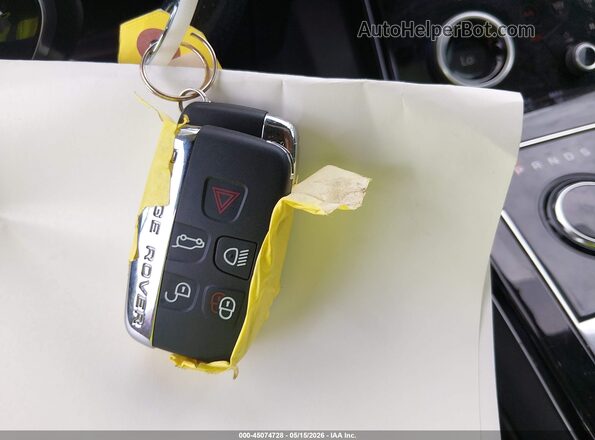 SALYB2EX0LA241644 2020 LAND ROVER RANGE ROVER VELAR Silver Вид панелі приладів