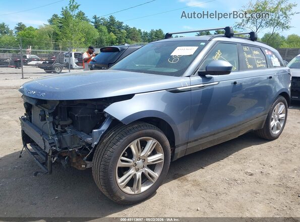 SALYB2EX4KA215224 2019 LAND ROVER RANGE ROVER VELAR Gray Przód lewy