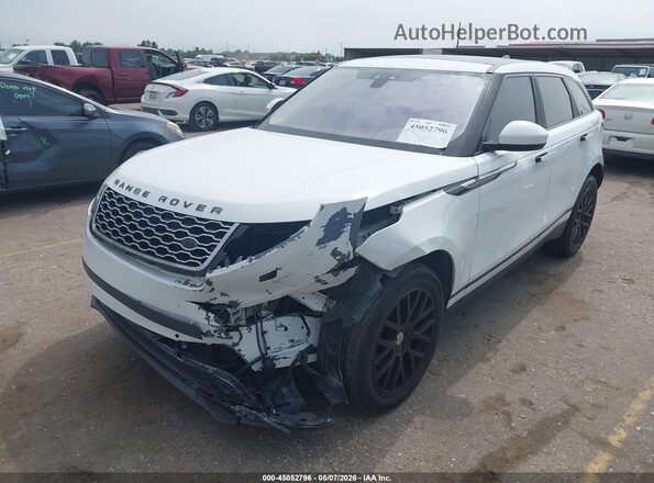 SALYB2EX4KA793355 2019 LAND ROVER RANGE ROVER VELAR White Առջևի ձախ երեք քառորդ տեսարան