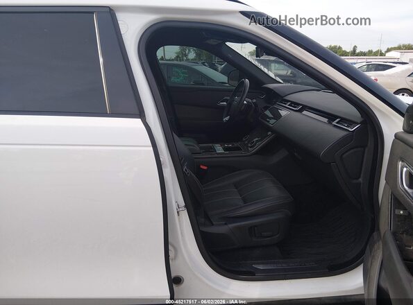 SALYB2EX8KA785257 2019 LAND ROVER RANGE ROVER VELAR White Widok wnętrza z przodu