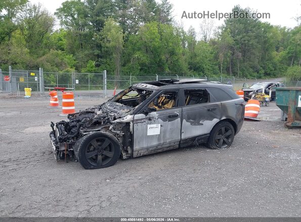 SALYB2EXXKA220735 2019 LAND ROVER RANGE ROVER VELAR Gray Вид спереду