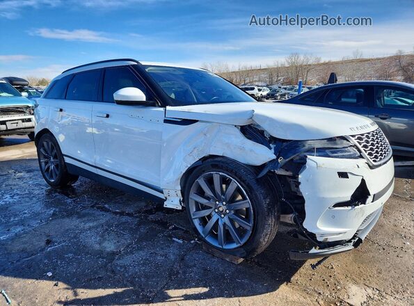 SALYB2FV8KA217491 2019 LAND ROVER RANGE Белый Передняя правая четверть
