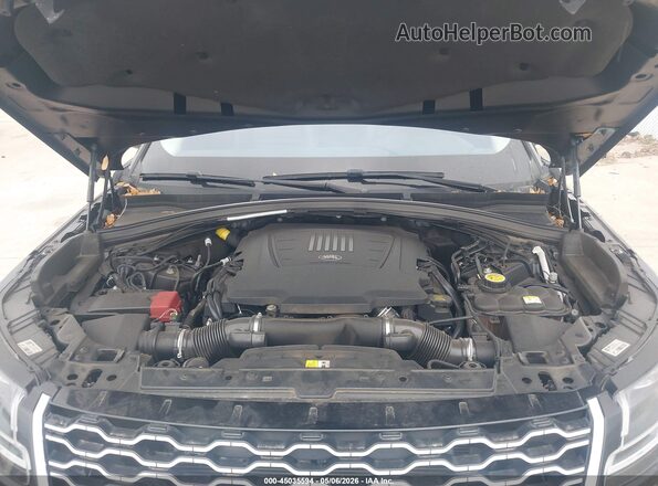 SALYB2RV2JA714157 2018 LAND ROVER RANGE ROVER VELAR Black Вид ззаду