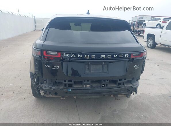 SALYB2RV2JA714157 2018 LAND ROVER RANGE ROVER VELAR Black Вид спереду