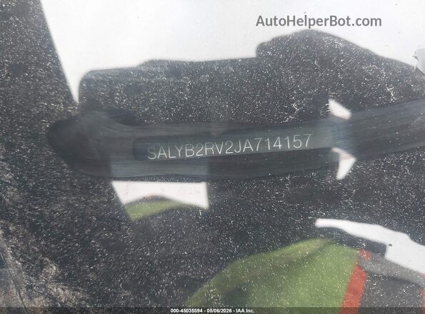 SALYB2RV2JA714157 2018 LAND ROVER RANGE ROVER VELAR Black Вид підкапотного простору
