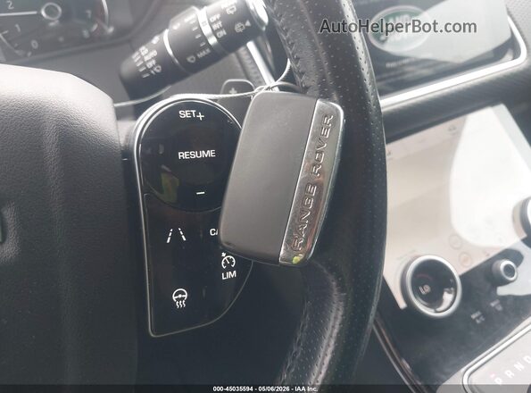 SALYB2RV2JA714157 2018 LAND ROVER RANGE ROVER VELAR Black Вид панелі приладів