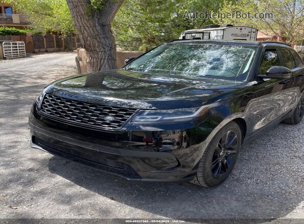 SALYB2RV6JA754094 2018 LAND ROVER RANGE ROVER VELAR Черный Передняя левая четверть