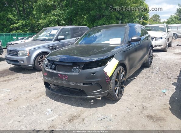 SALYB2RV6JA758226 2018 LAND ROVER RANGE ROVER VELAR Black Передня ліва чверть