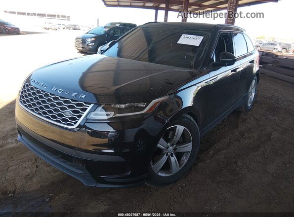 SALYB2RVXJA754874 2018 LAND ROVER RANGE ROVER VELAR Черный Передняя левая четверть