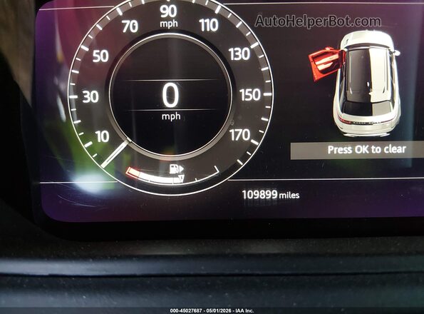 SALYB2RVXJA754874 2018 LAND ROVER RANGE ROVER VELAR Черный Панорамный вид салона 360°