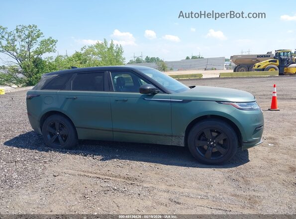 SALYB2RX0JA762063 2018 LAND ROVER RANGE ROVER VELAR Зеленый Вид задней части салона
