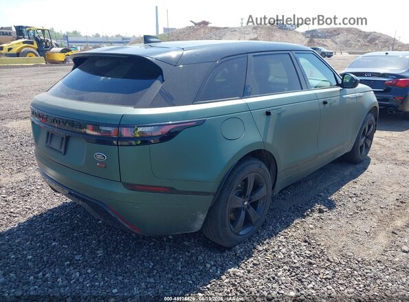 SALYB2RX0JA762063 2018 LAND ROVER RANGE ROVER VELAR Зеленый Задняя правая четверть
