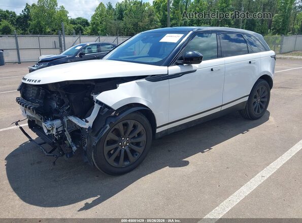 SALYJ2EX2MA311455 2021 LAND ROVER RANGE ROVER VELAR White Vista tres cuartos delantera izquierda