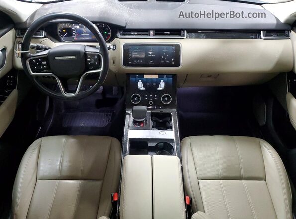SALYJ2EX2NA341069 2022 LAND ROVER RANGE Blue Widok deski rozdzielczej
