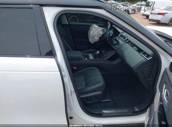 SALYJ2EXXNA334368 2022 LAND ROVER RANGE ROVER VELAR White Vista interior delantera
