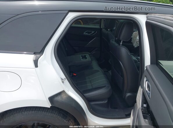 SALYJ2EXXNA334368 2022 LAND ROVER RANGE ROVER VELAR White Vista de la etiqueta del VIN