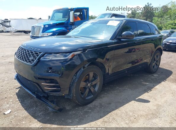 SALYK2EX4LA253165 2020 LAND ROVER RANGE ROVER VELAR Black Առջևի ձախ երեք քառորդ տեսարան