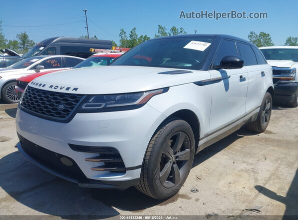 SALYK2EX8LA265478 2020 LAND ROVER RANGE ROVER VELAR White Vista tres cuartos delantera izquierda