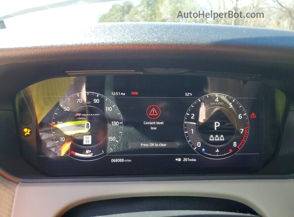 SALYK2EX8LA275184 2020 LAND ROVER RANGE White 