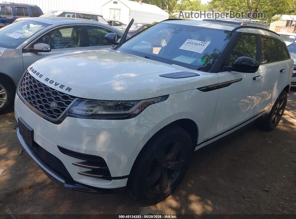 SALYK2FV1LA255338 2020 LAND ROVER RANGE ROVER VELAR White Vista tres cuartos delantera izquierda