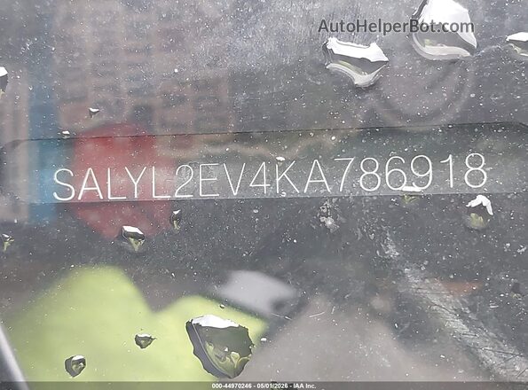 SALYL2EV4KA786918 2019 LAND ROVER RANGE ROVER VELAR Silver Շարժիչի բաժամունքի տեսք