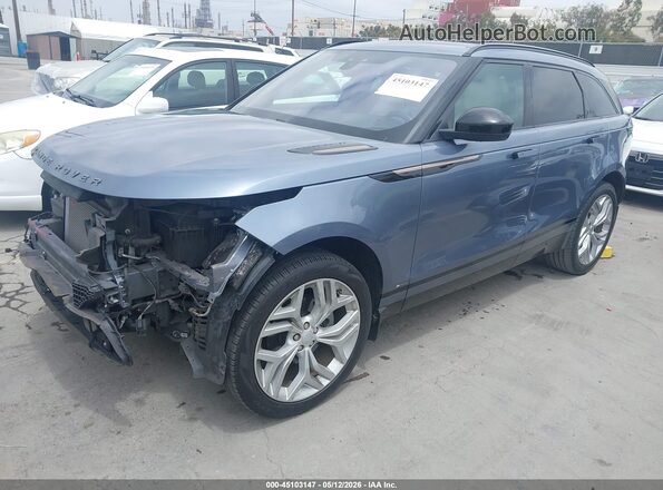 SALYL2EX2KA796154 2019 LAND ROVER RANGE ROVER VELAR Blue 