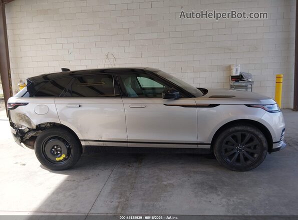 SALYL2EX4KA227791 2019 LAND ROVER RANGE ROVER VELAR Silver სალონის 360-გრადუსიანი ხედი