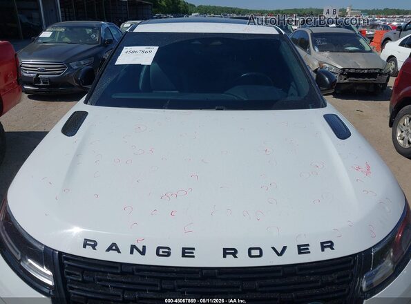 SALYL2EX9SA809689 2025 LAND ROVER RANGE ROVER VELAR White 