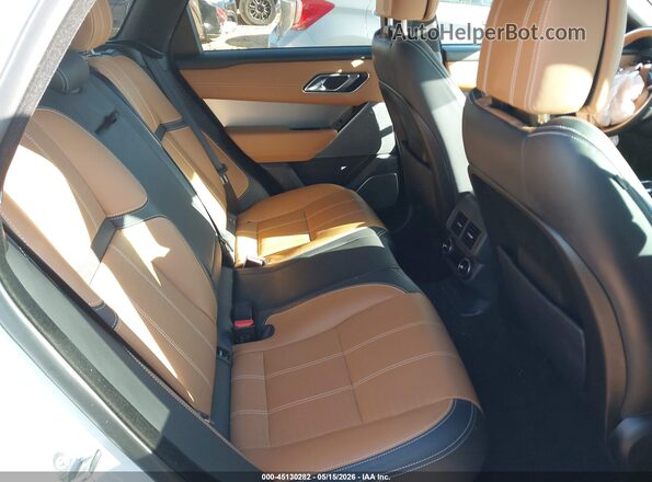 SALYL2FV2KA214633 2019 LAND ROVER RANGE ROVER VELAR Gray Vista de la etiqueta del VIN