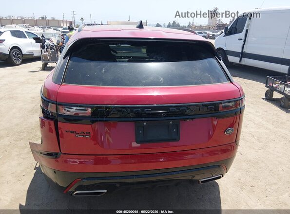 SALYL2FV9KA221692 2019 LAND ROVER RANGE ROVER VELAR Red 