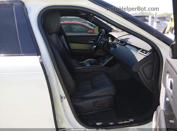 SALYL2RV1JA746692 2018 LAND ROVER RANGE ROVER VELAR White წინა სალონის ხედი
